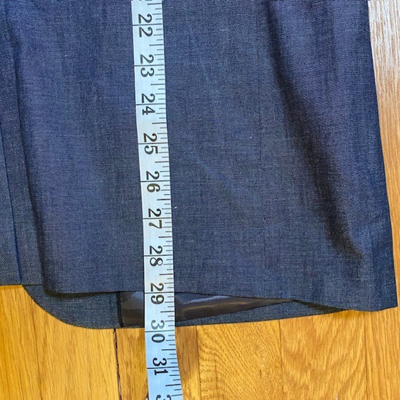 Express Photographer Tuxedo Blazer Blue Black Men 40R Slim Fit Satin Lapel - Picture 11 of 12